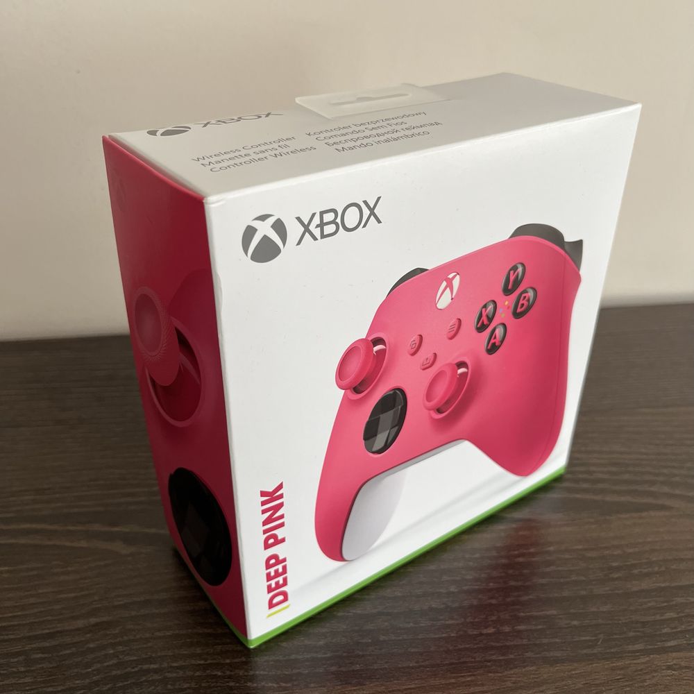 Nowy kontroler Xbox Series X|S Deep Pink (różowy) Windows Android IOS