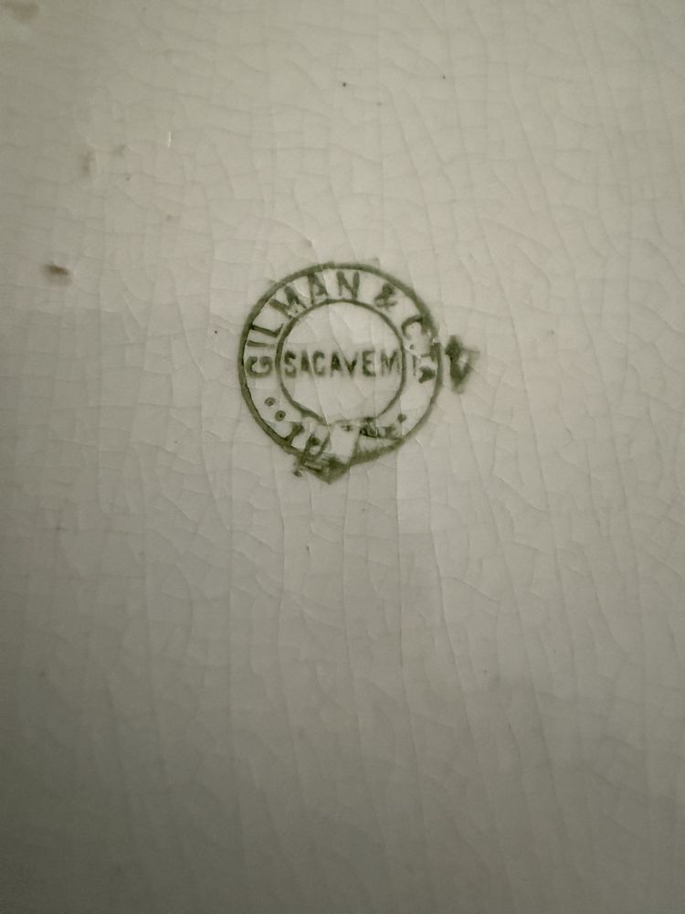Fábrica de Loiça de SACAVÉM - Travessa oval