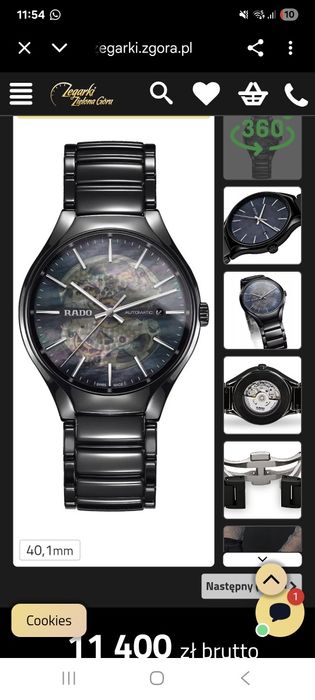 Rado True Gent Automatic L Open-Heart