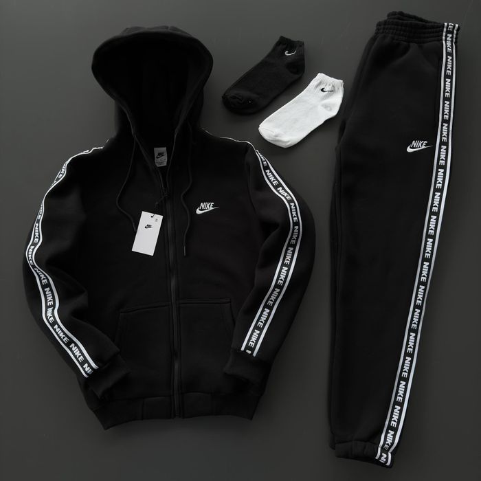 Костюм спортивний Nike Найк, зимовий, теплий, чоловічий. Новий