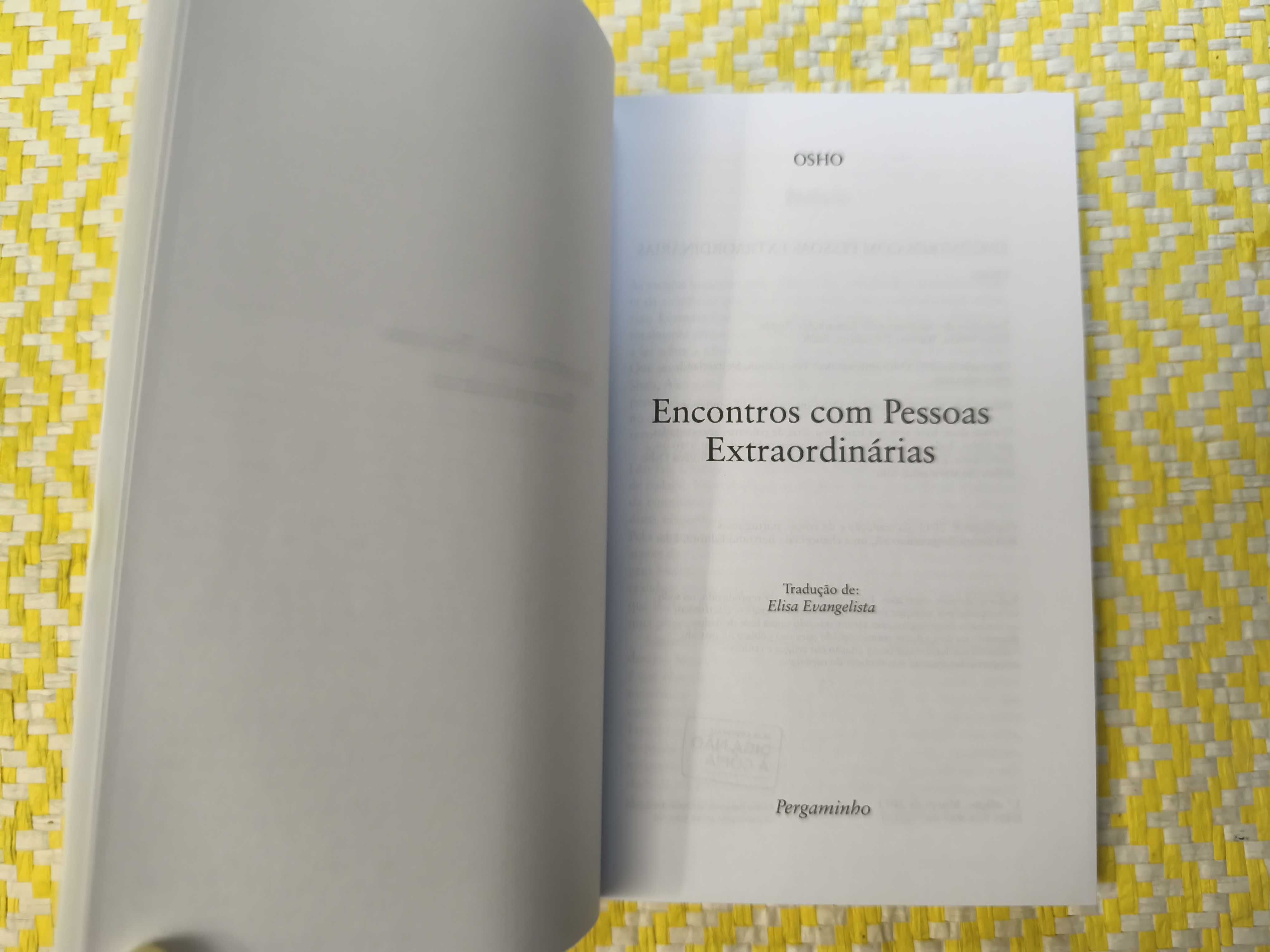 Encontro com pessoas extraordinárias – 
OSHO