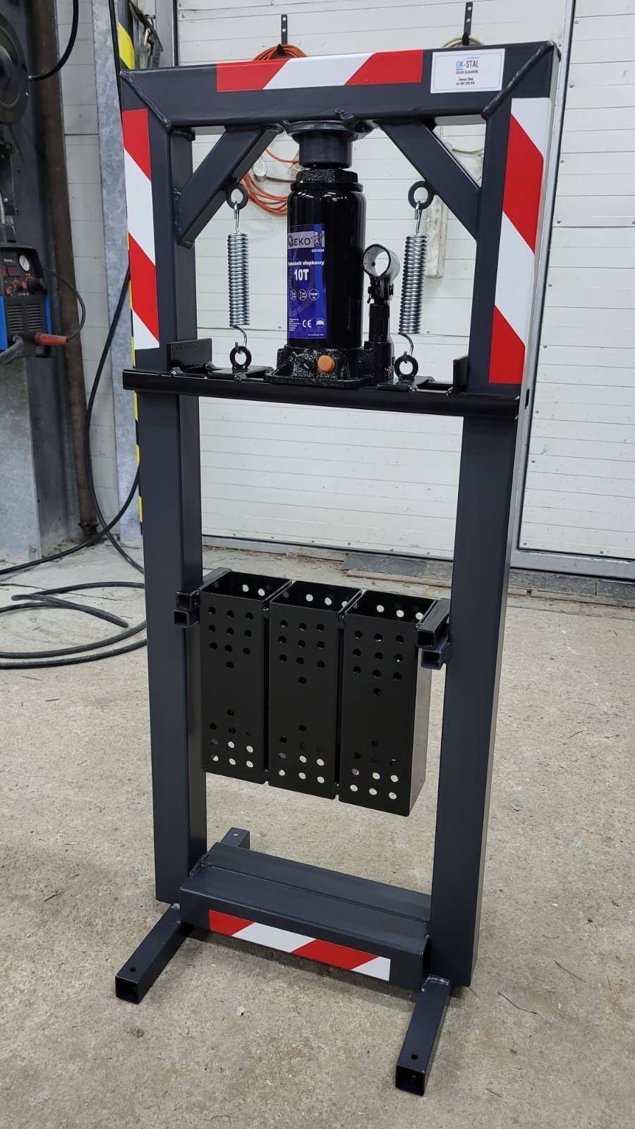 Brykieciarka 10t hydrauliczna ręczna