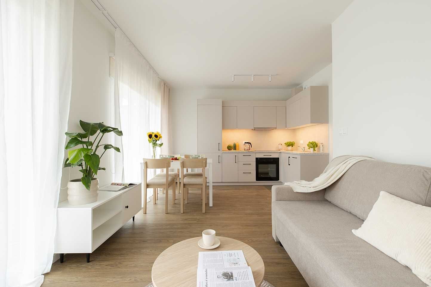 Apartament 3-pokoje z balkonem| Bezpośrednio| Przyjazne zwierzętom
