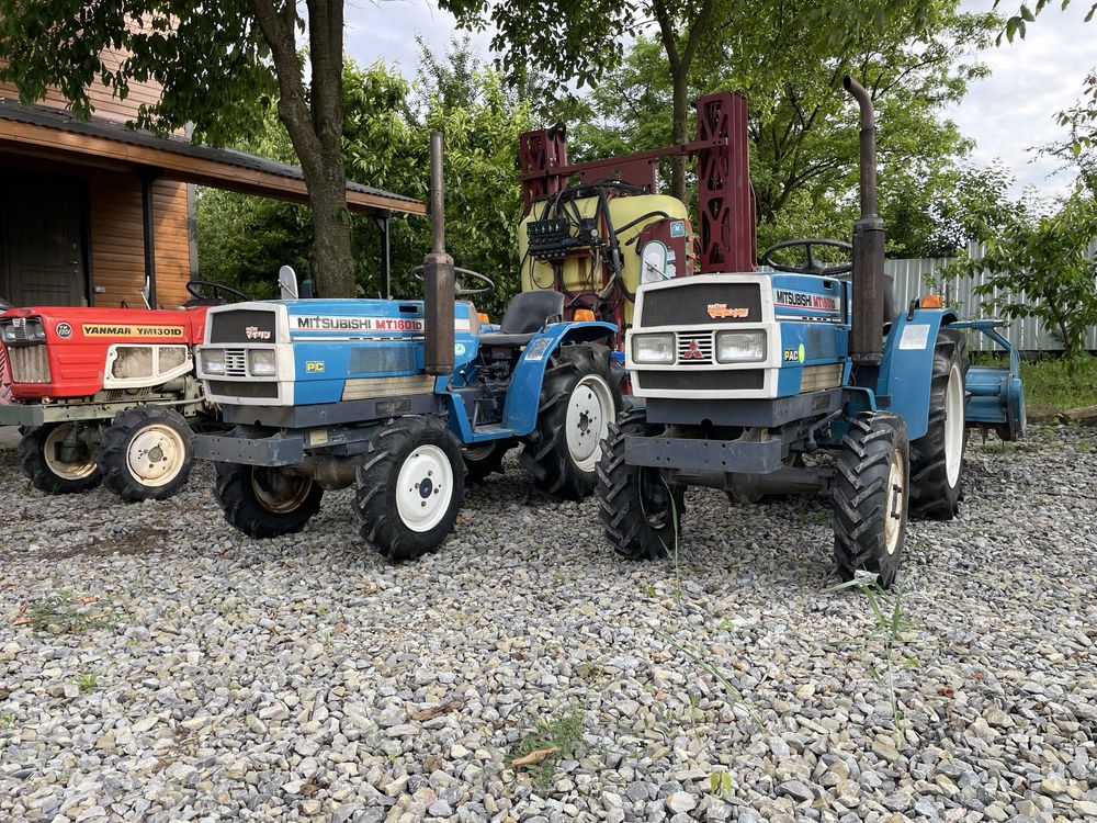 Японський мінітрактор Mitsubishi MT1601d 4х4 Фреза Трактор Міцубісі 16