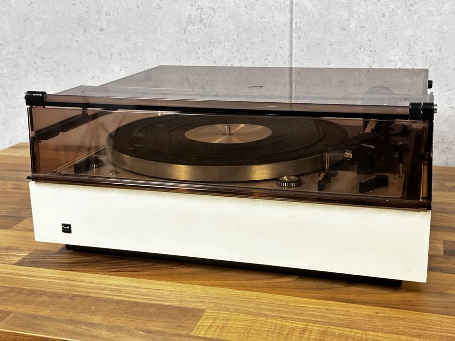 Dual 1229 gramofon, biały, wkladka DM103 M-E