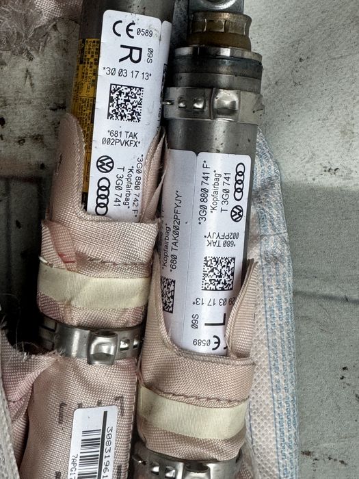 Шторка безпеки Passat b8 штори airbag пасат б8 пассат pasat європа