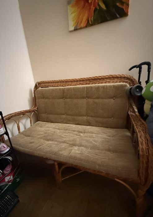 Продам тахту плетену