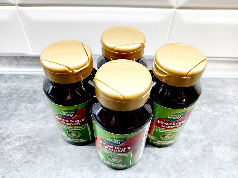 Natures Way, Blood Sugar Manager (90 капс.), для нормализации сахара
