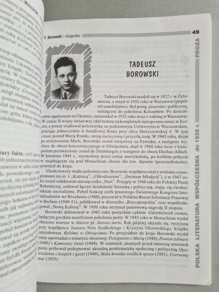 Opracowania - lektury, wiersze. Streszczenia, problematyka, analiza