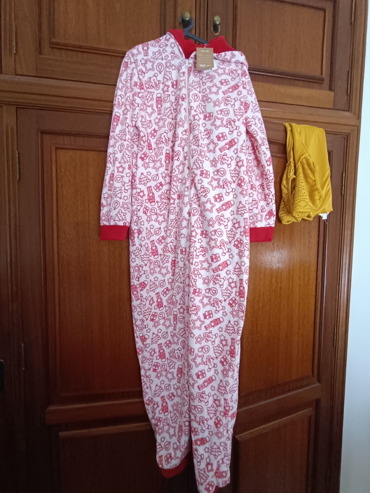 Pijama macacão Natal L