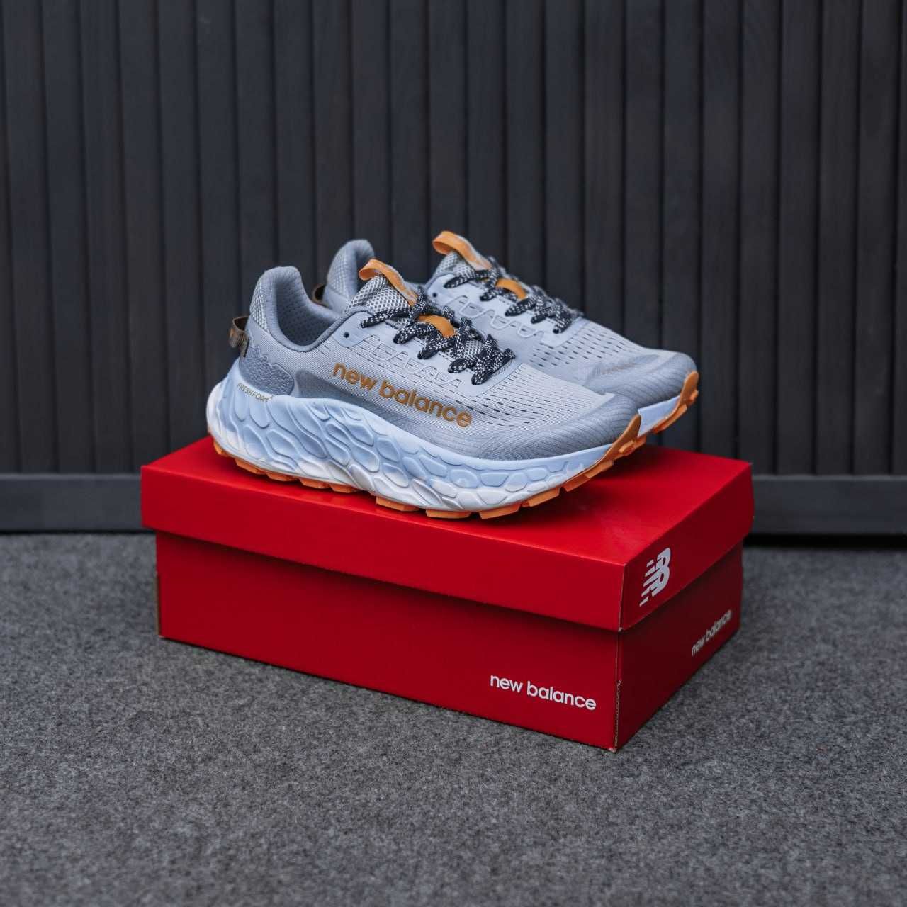 Кросівки New Balance More Trail v3 Fresh Foam Blue/Orange premium