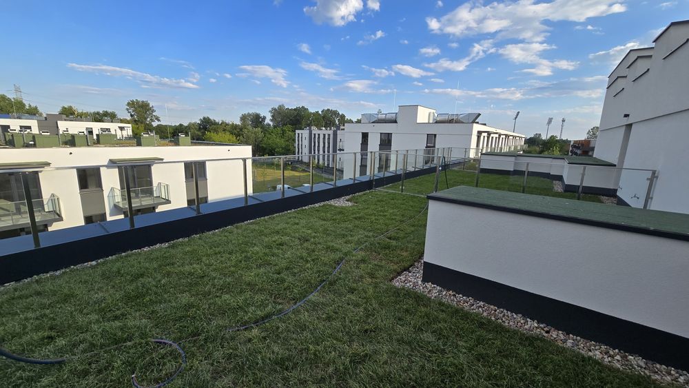 Nowe mieszkanie 2-pok., 35m2. Balkon, taras 40m2, garaż