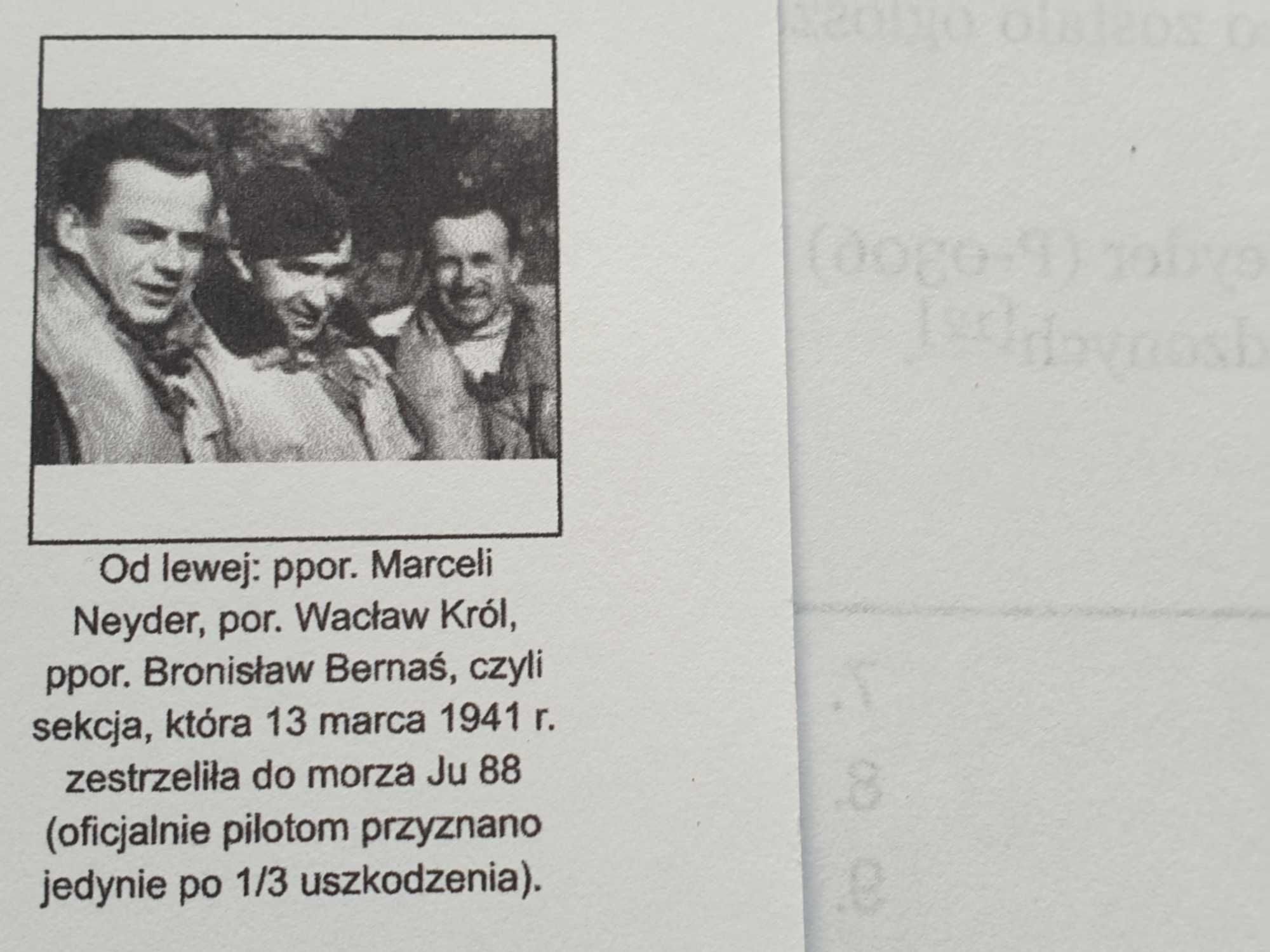 302 Dywizjon Poznański raport bojowy org.