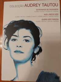 Dvd - Coleção Audrey Tautou 3 Filmes Com Caixa Arquivadora