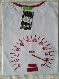 Koszulki męskie logo wyszywane Hugo Boss CK Nike JAKOŚĆ Premium!