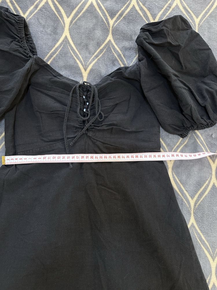 Плаття чорне літнє h&m