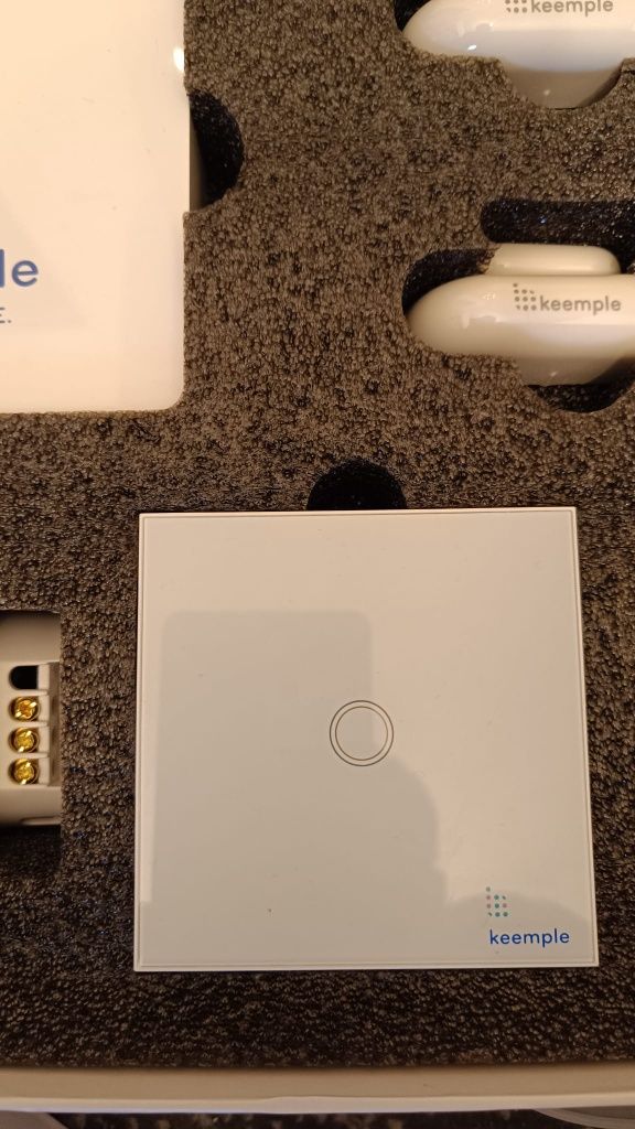 Keemple przełącznik pojedyńczy Smart Home nowy oryginalny