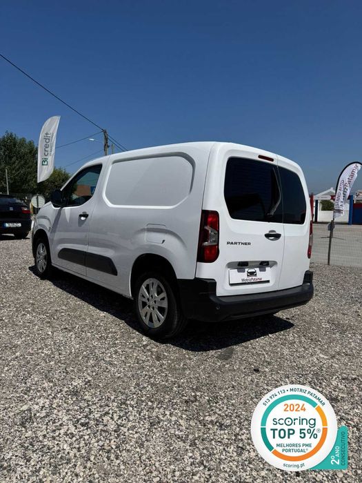 Peugeot Partner 3 lugares 2021 C/ 22 mil kms