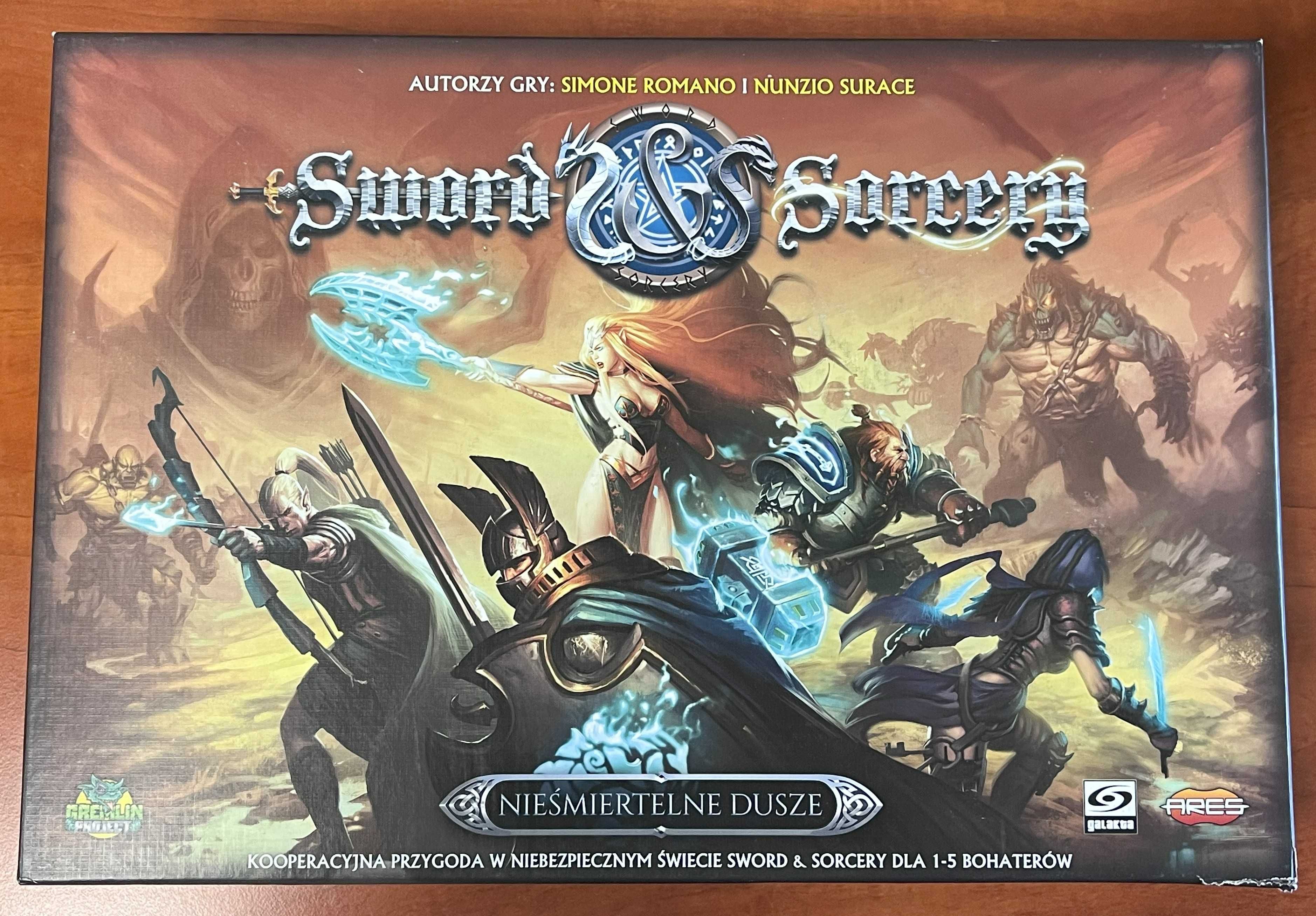 Sword & Sorcery Nieśmiertelne Dusze gra planszowa
