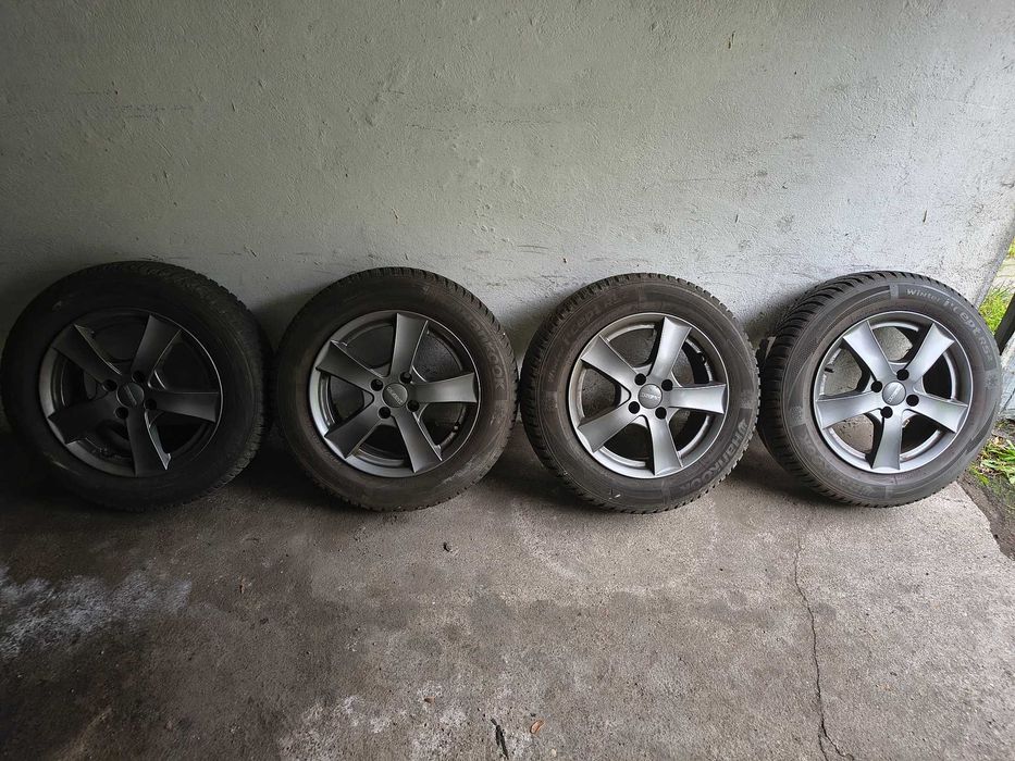 Komplet kół zimowych DEZENT KIA RIO,HYUNDAI i20 185/65R15