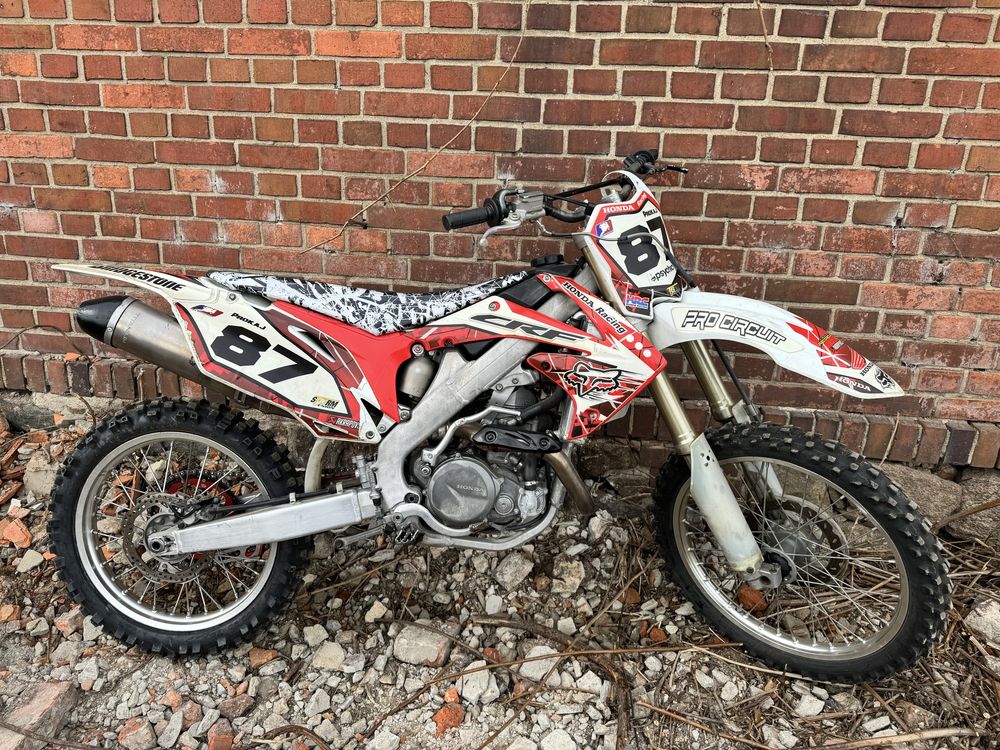 HONDA CRF 450 wtrysk ladna  crf 250 kxf cross enduro