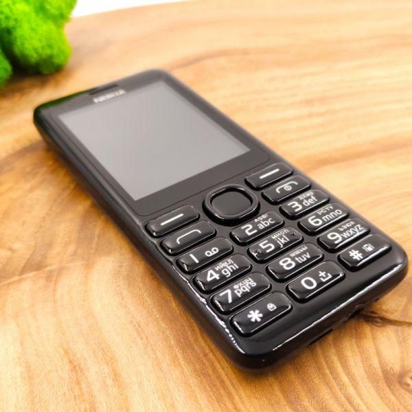 Кнопковий телефон Nokia 206 (2021) Black\Red