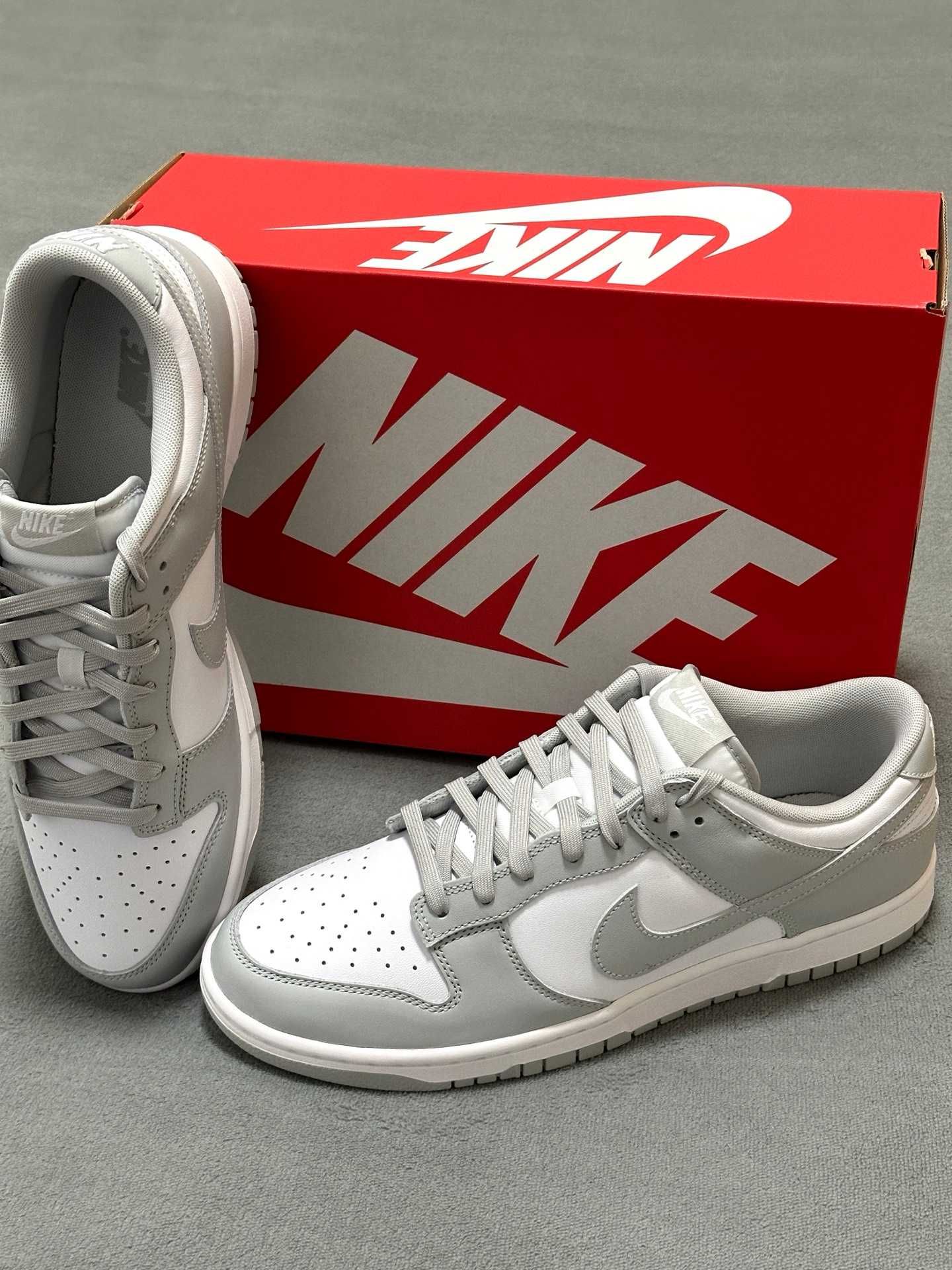 nowy Nike DunkLow GreyFog Trampki Moda R.38