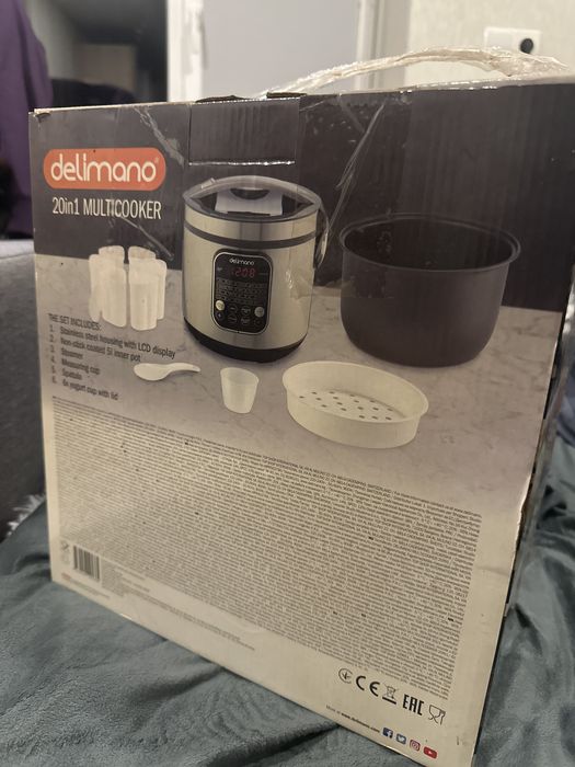 Мультиварка Delimano 20 в 1