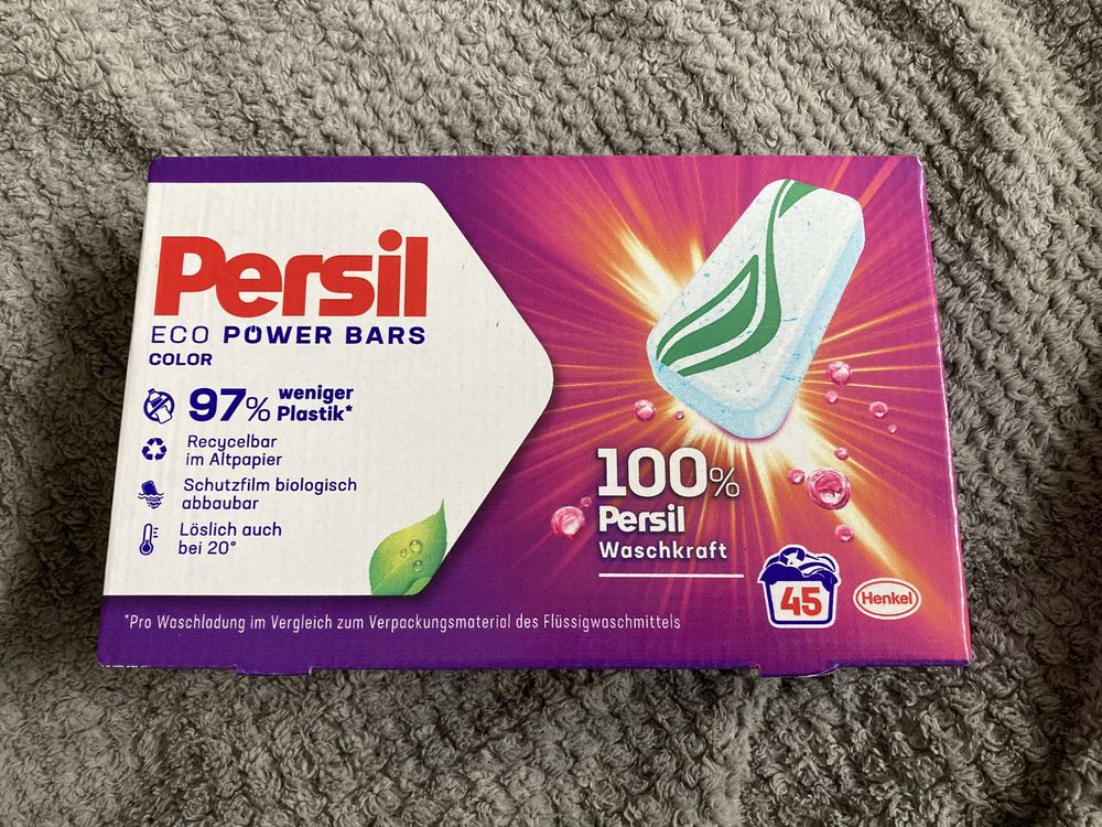 Persil Eco Power Bars Color Tabletki do prania 1327,5 g (45 prań)
