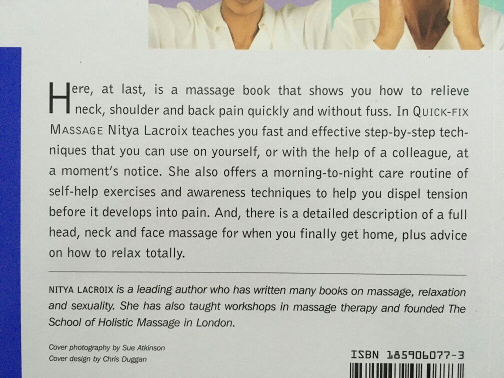 Quick-fix Massage, Nitya Lacroix