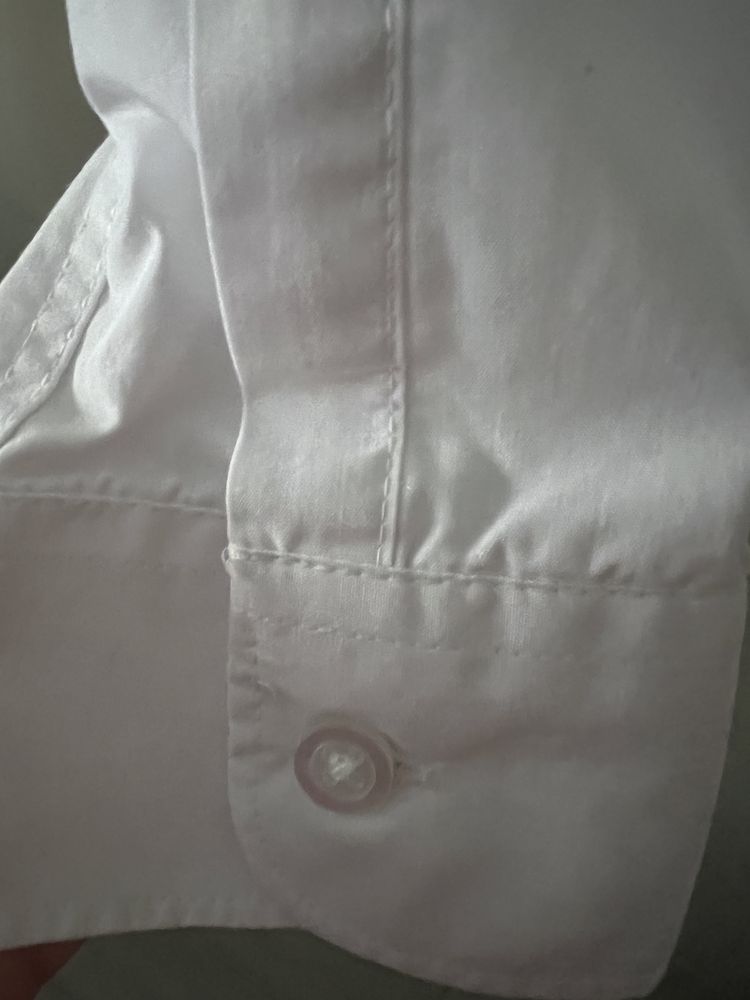F&F biała koszula elegancka wizytowa r. 10-11 lat 140-146 CM
