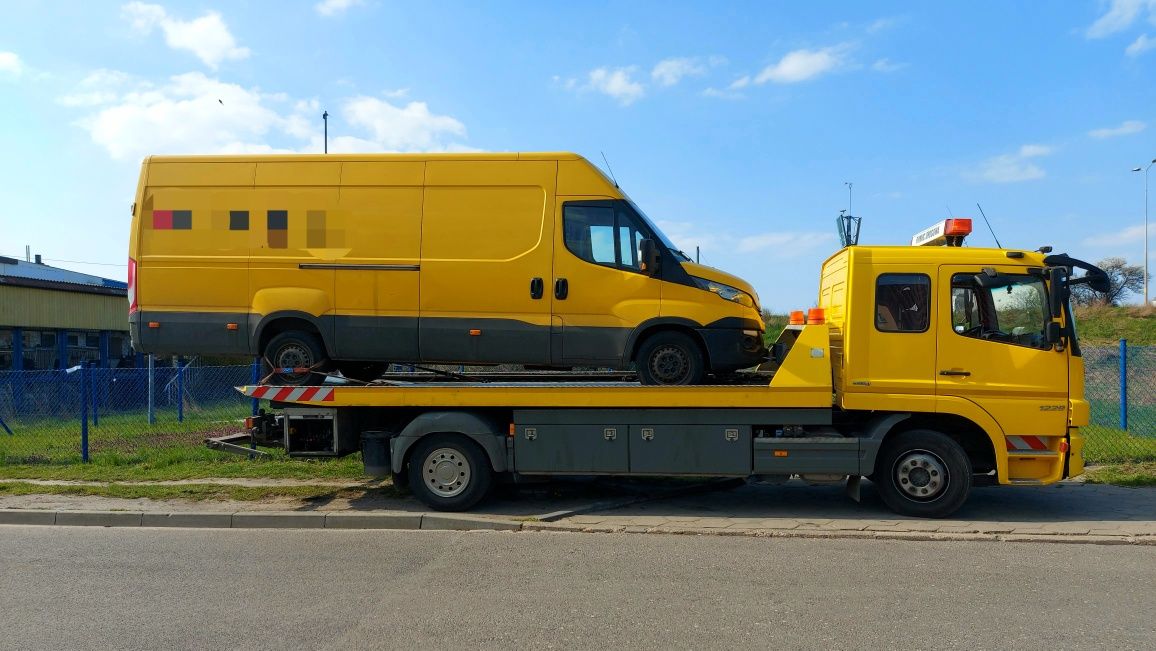 TANIA Pomoc Drogowa Laweta Transport Przyczep Autostrada A1 Obwodnica