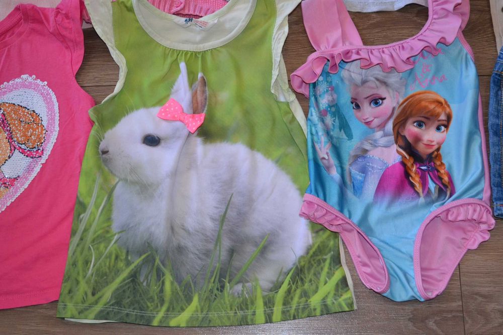 Комплект пакет вещей на девочку 4-5 лет