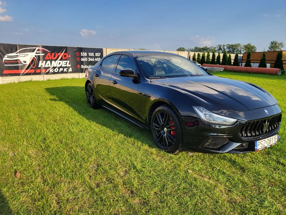 Maserati Ghibli 3.0Benzyna SQ4 GRANSPORT 430KM2017