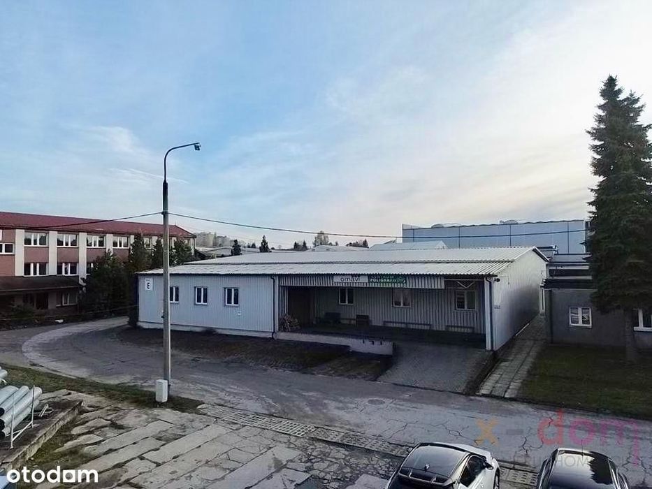 Hala produkcyjno- magazynowa w Centrum