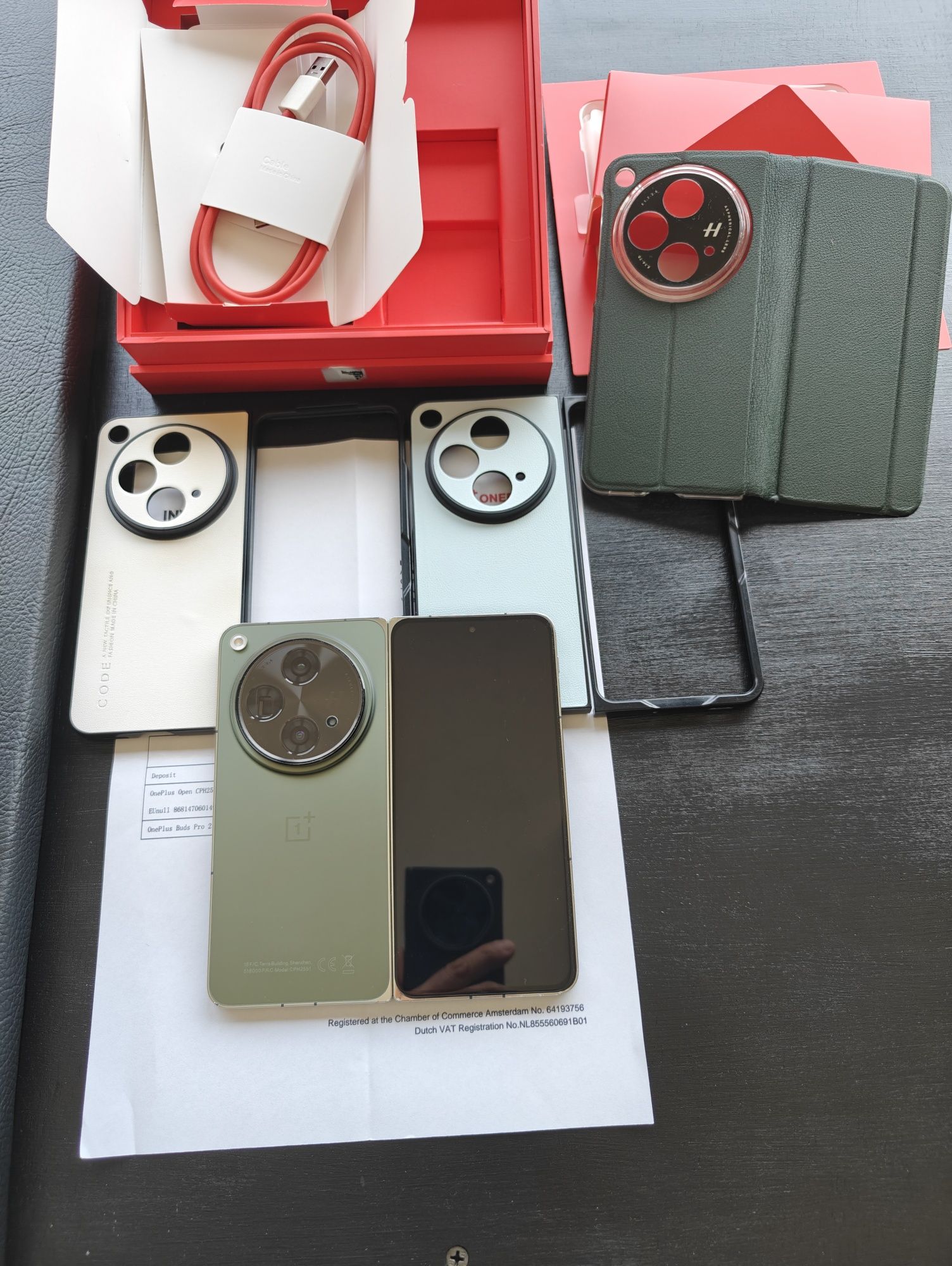 Oneplus open 16gb 512gb verde