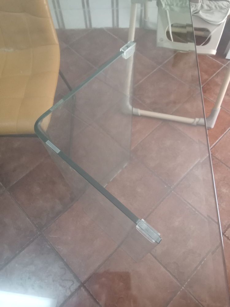 Mesa vidro 4 cadeiras