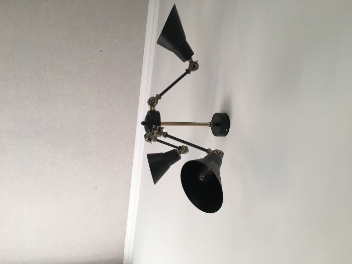 Люстра Loft PLC 613 E27 3x40 Black + AB