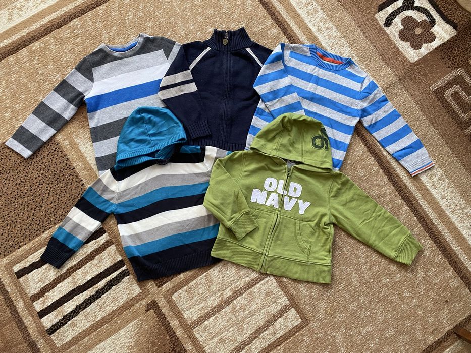 Кофти на хлопчика на 3-4 роки