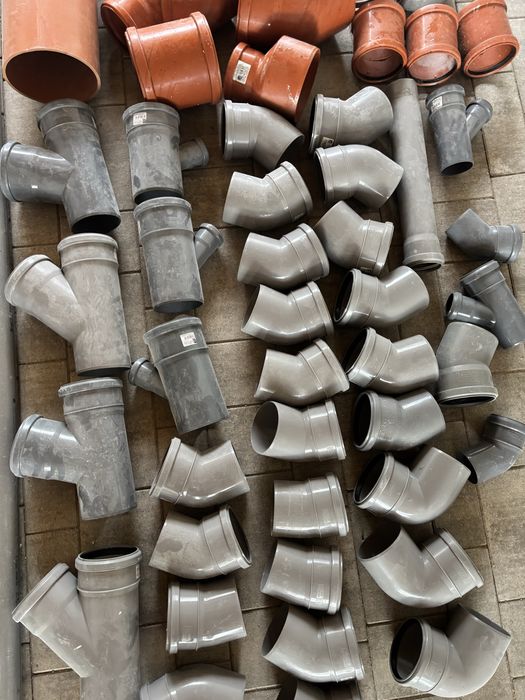 Kształtki kanalizacyjne 75 i 100mm