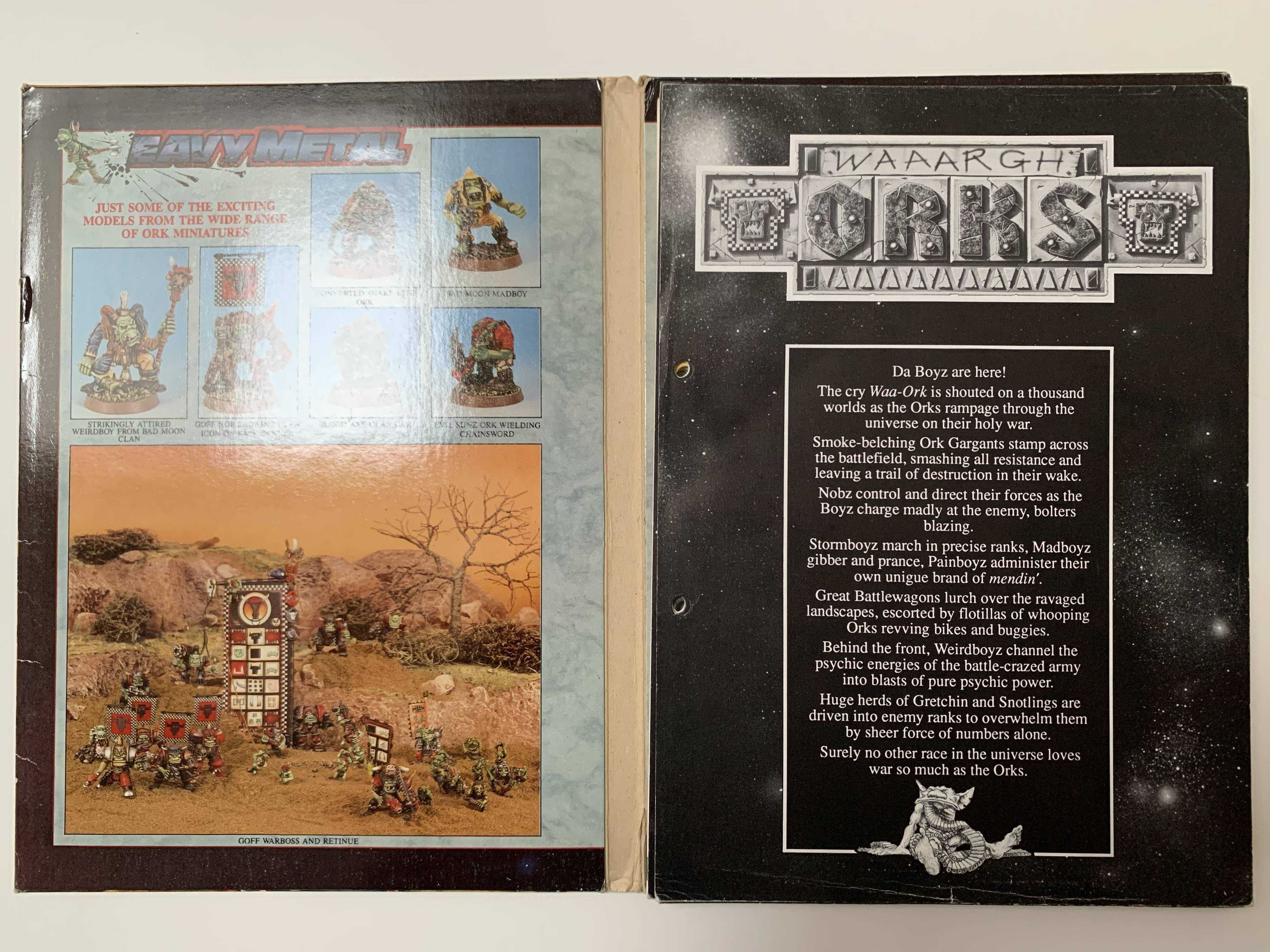 Warhammer 40.000: Waaargh The Orks (Rouge Trader) - 1990 rok