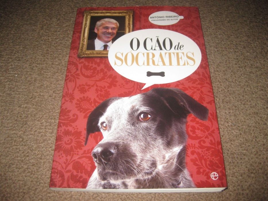 Livro "O Cão de Sócrates" de António Ribeiro