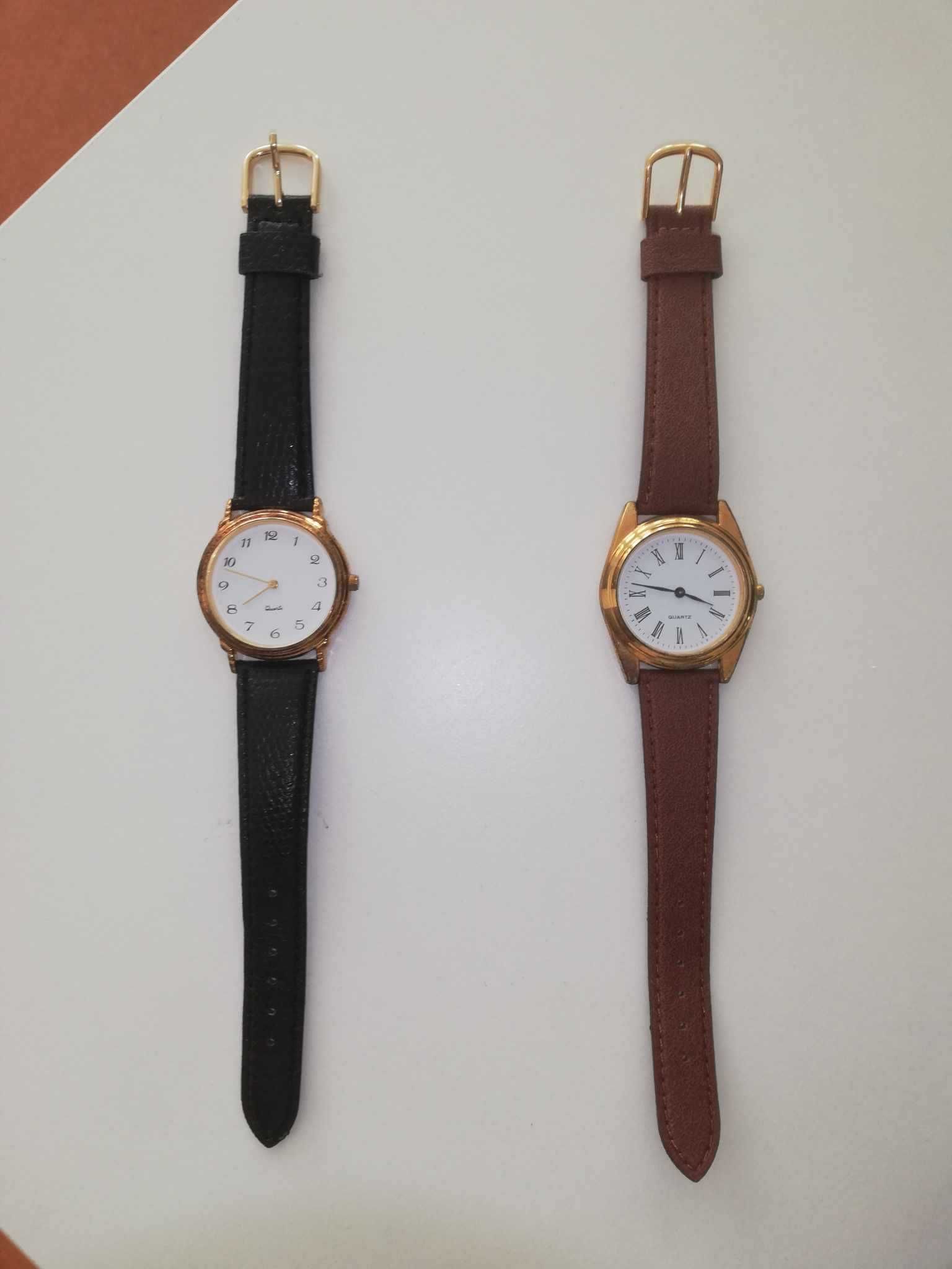 Dois relógios antigos e bem estimados