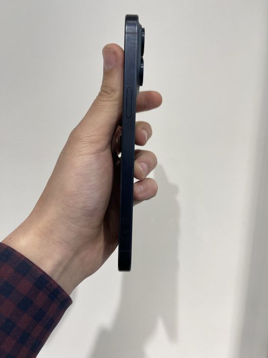 Оригінальний корпус для iPhone 15 Pro Max Blue Titanium