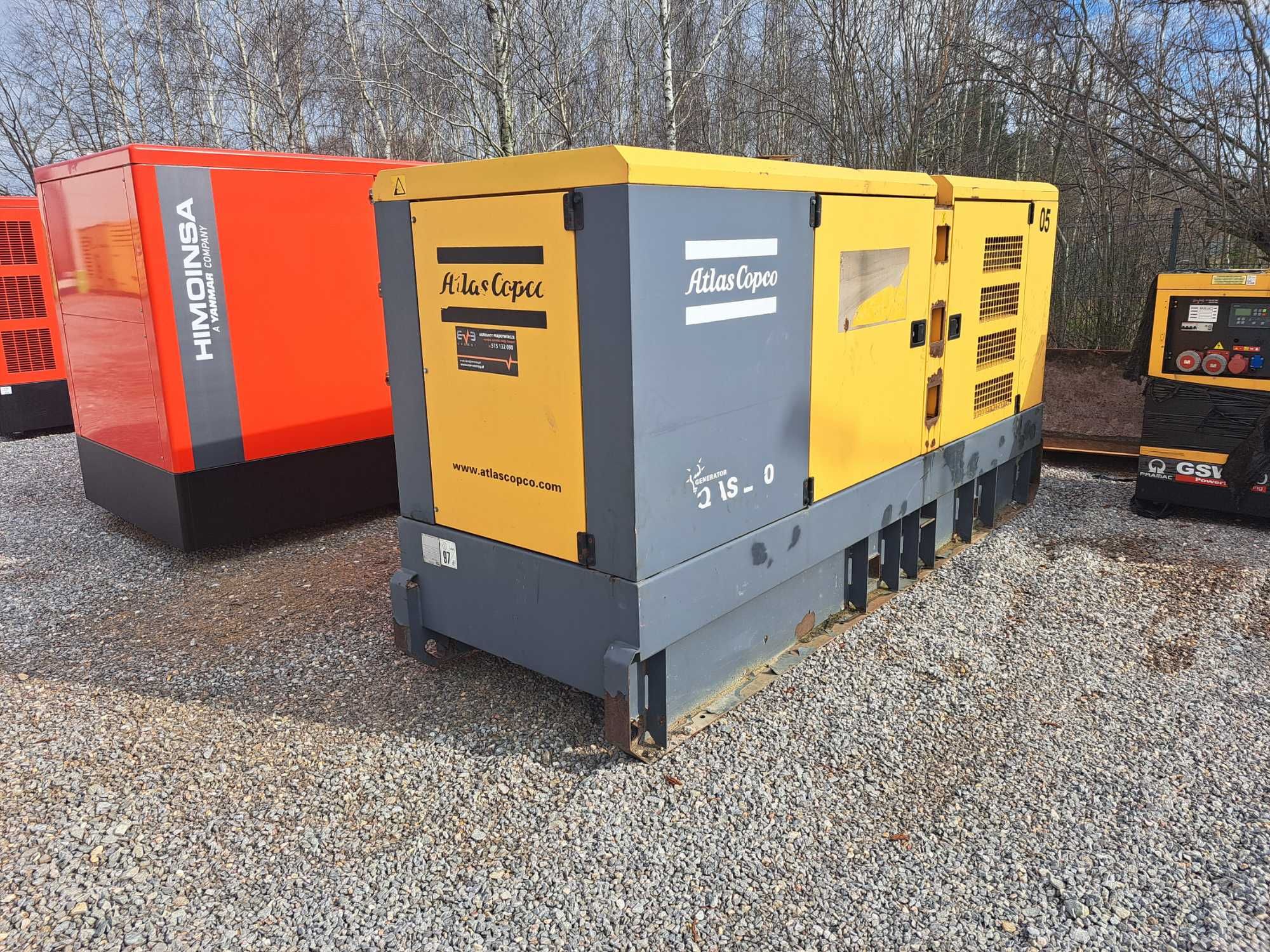 Sprzedam agregat prądotwórczy 200KVA Atlas Copco QAS200