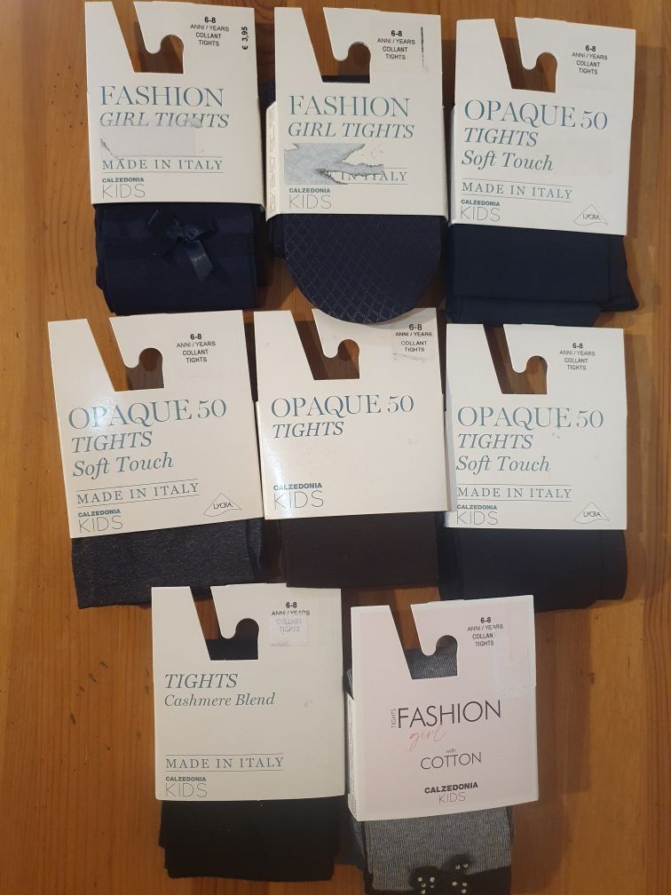 Rajstopy dziewczynka rozmiar 6-8lat Calzedonia 120-126cm