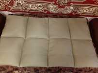 Перина из  пуха , стеганная из 8 подушечек