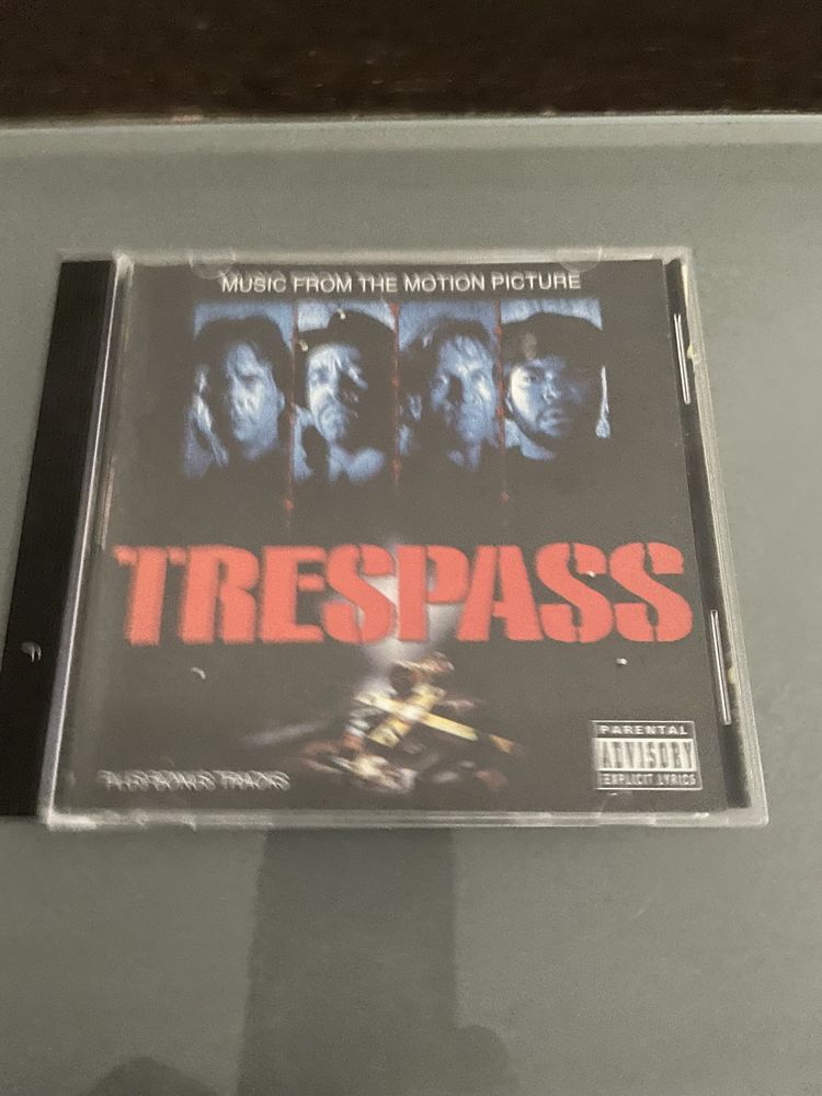 Płyta CD z muzyka z filmu Trespass