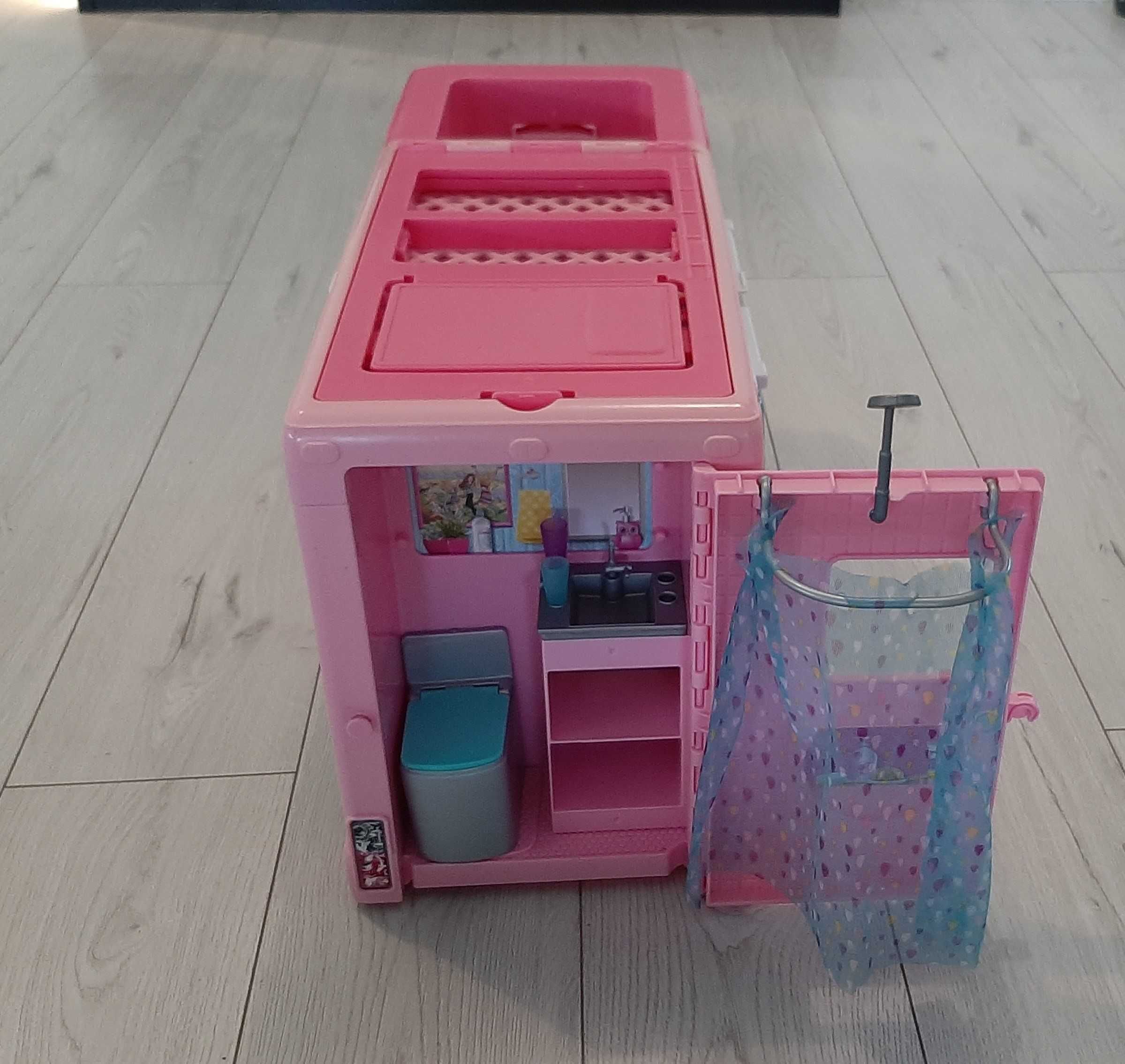 Różowy Samochód Kamper Barbie 3W1 Mattel GHL93