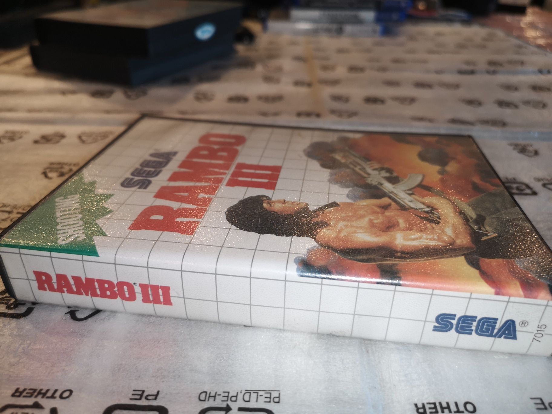 Rambo III SEGA MASTER SYSTEM gra (na pistolet) w pudełku